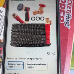 Pocket. Hose. Copper. Head  100ft New 