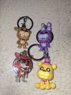 FNAF funko keychains