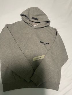Essentials hoodie dark oatmeal