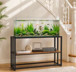 55-75 Gallon Fish Tank Stand 900LBS Capacity For Aquarium Metal Stand,Brown
Powder Metal Fish Tank Stand 48.4"x19.7"x31.5" Dual-Layer Design Terrarium