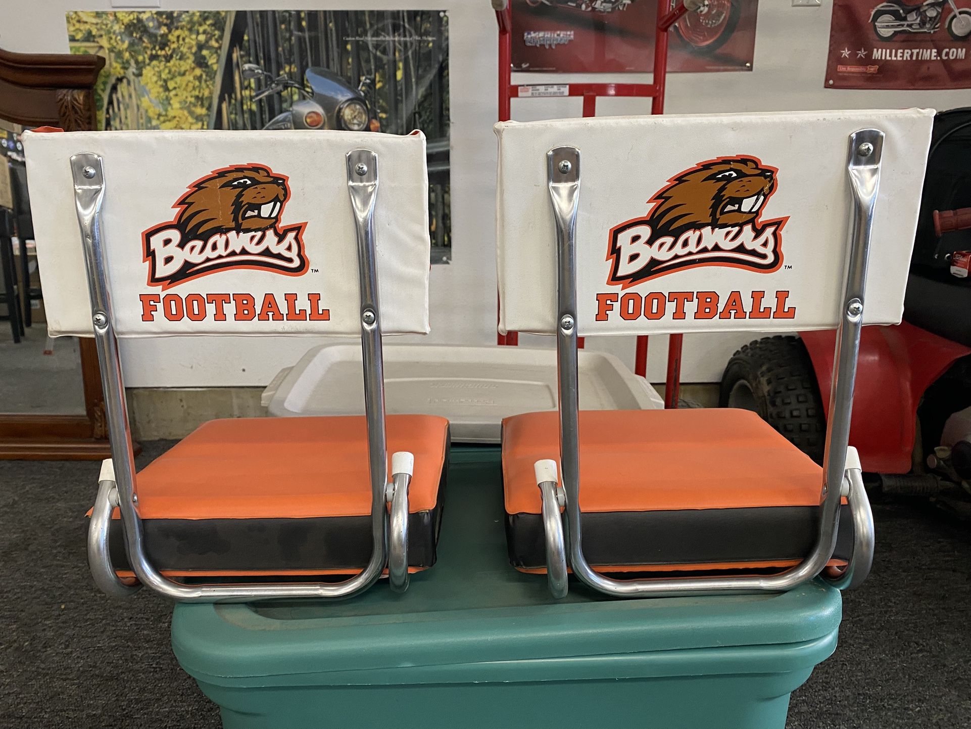2 Bleacher Stadium Seats OSU BEAVERS