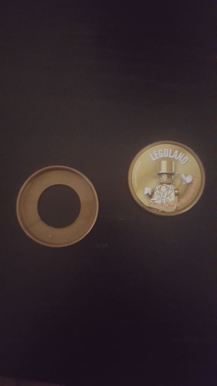 Legoland gold coin