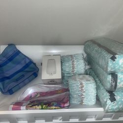 Hatch,  Rascals Diapers, Pampers, Diaper Bag, & sensory Water Play Toy