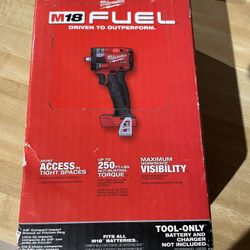M18 Fuel 3/8” Impact Wrench New Tool Only $200 