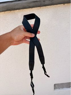 Lucky Straps Slim 30 Leather Camera Neck Strap - Black