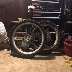 Yz125 Front And Rear Wheels