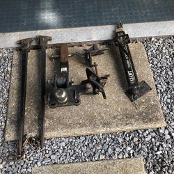 Hitch With Sway Control And Sway Bars