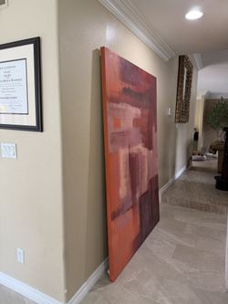 Large-Scale Contemporary Abstract Acrylic on Canvas