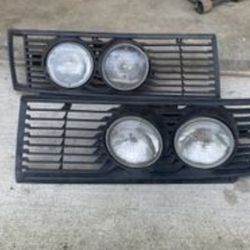 1980 BMW 320i E21 headlights