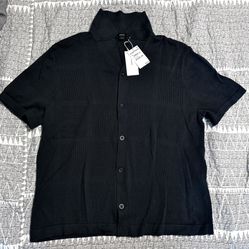 Vince Short Sleeve Knit Cardigan