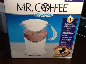 Mr Coffee Hot Chocolate Maker for Sale in Linden, NJ - OfferUp