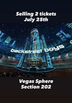 Backstreet Boys tickets