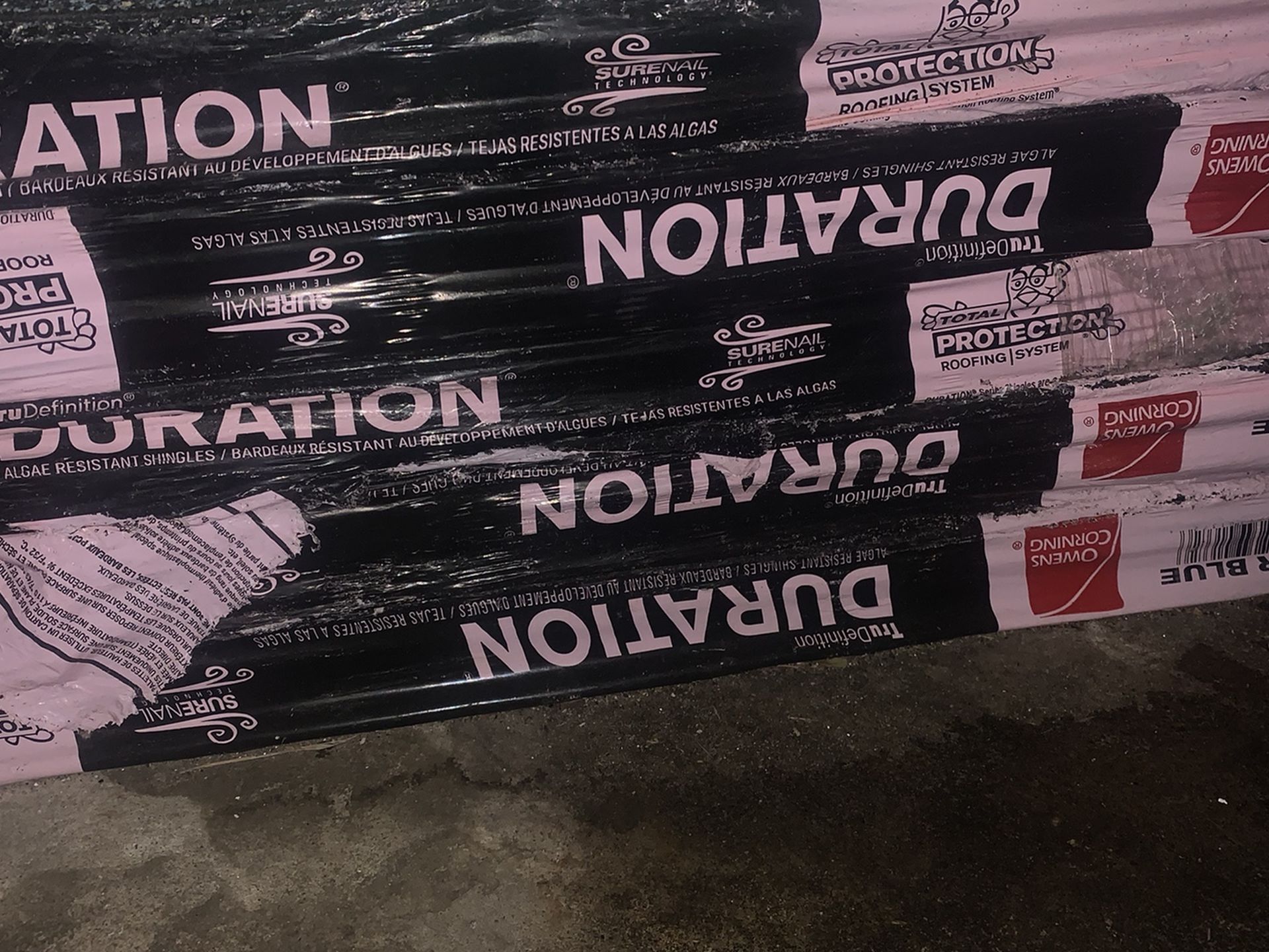 Duration Harbor Blue Shingle!!!!! $100 For The 5 Packets