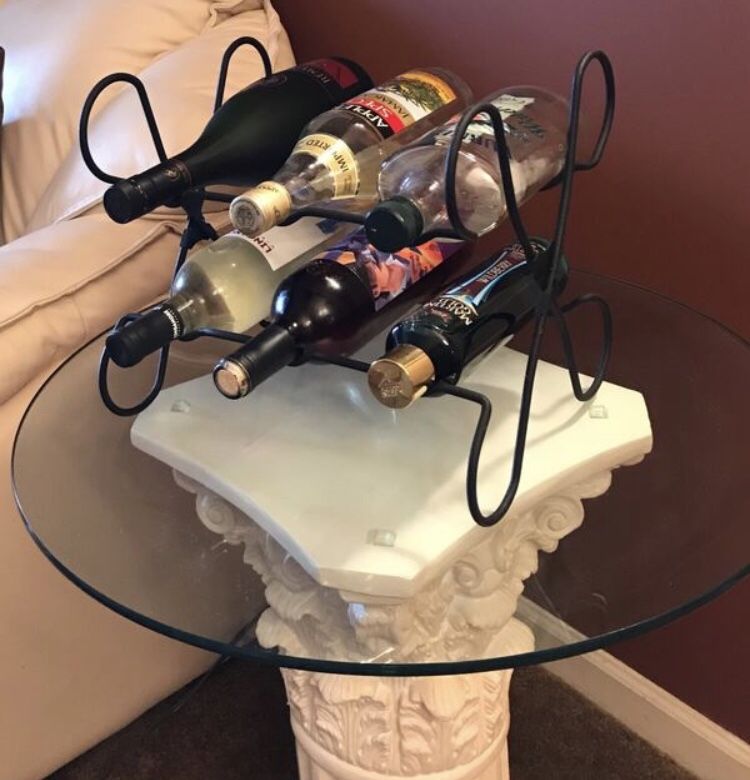 6 Bottle Wine Rack (12”x10.5”)