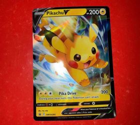 Pokemon Pikachu V SWSH285 Ultra Rare Holo