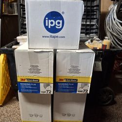 Painting Masking Film And All Different Roller Covers 