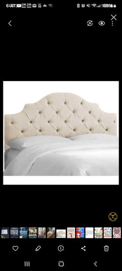 King headboard.