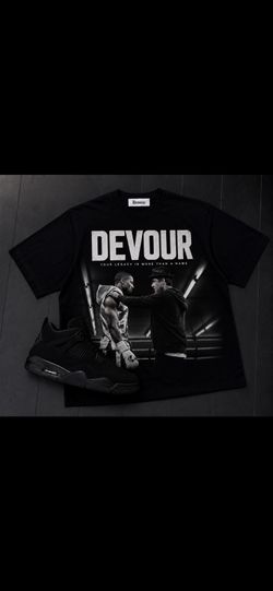 Devour Black Graphic T-Shirt