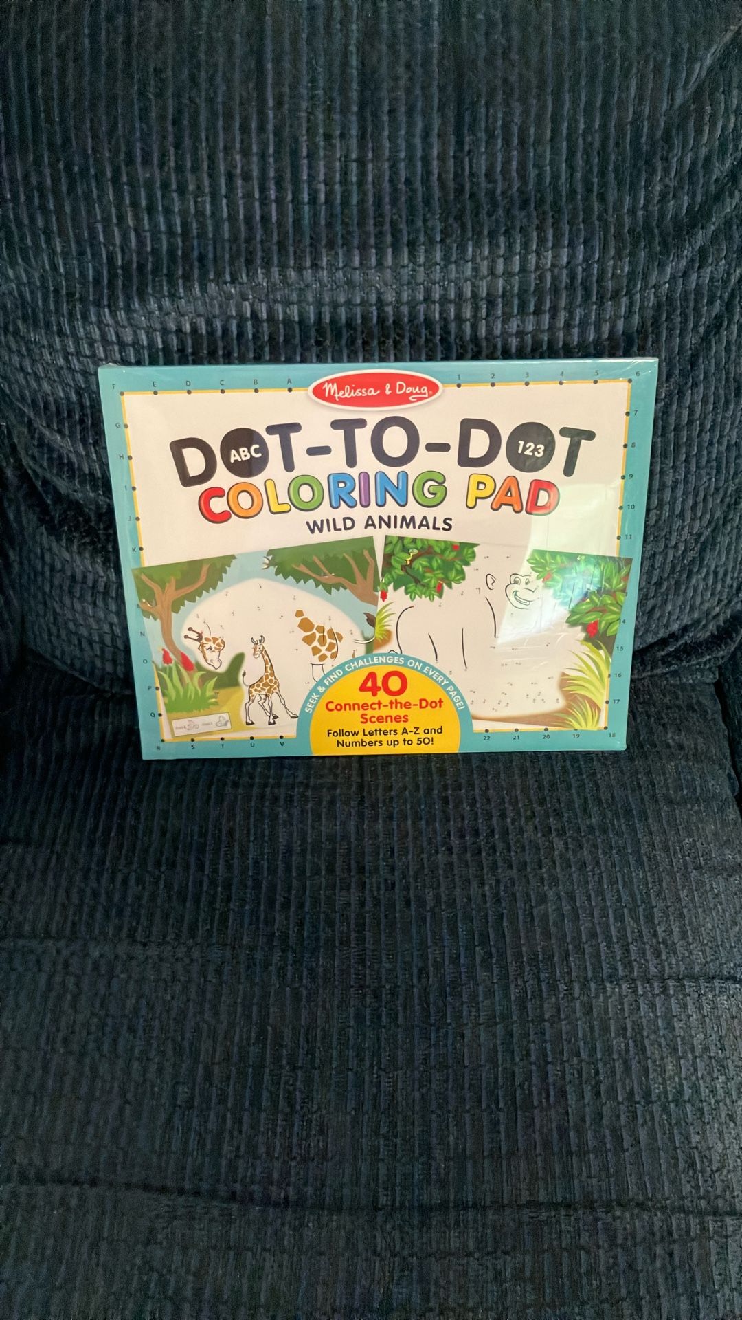 Dot To Dot Coloring Pad