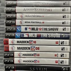 PlayStation PS3 Games
