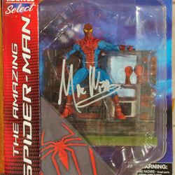 Marvel Select Amazing Spider-Man ( Open Movie Premier Action Figure) Autographed By Director Marc Webb