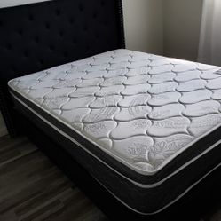 NEW QUEEN PILLOW TOP MATTRESS AND BOX SPRING 😊 Starting at $219👌