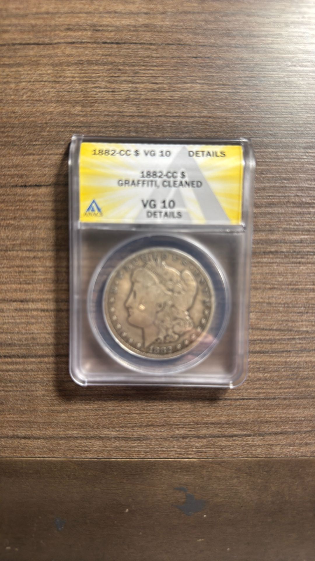 1882 Cc Morgan Silver Dollars Anacs Graded
