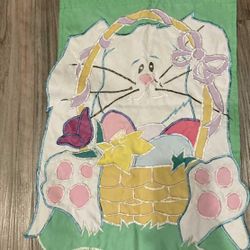 Bunny Garden Flag 