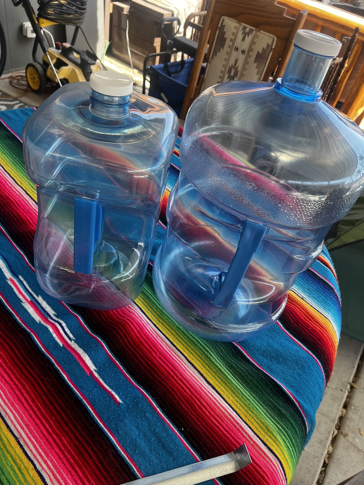5 Gallon And 3 Gallon Water Jug Water Storage Bottle Set