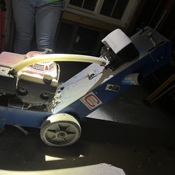 Blastrac concrete grinder