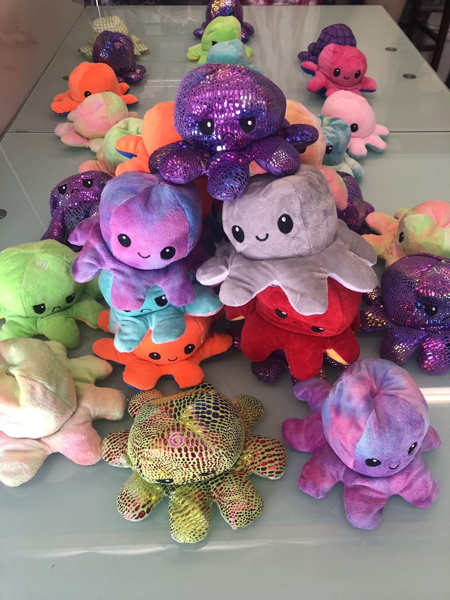Octopus Pulpo Reversible Plush Toy New 2 For $15