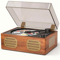 “New”Portable CD Player (rechargeable ,Bluetooth) Headphone Jack(USB/AUX)