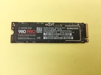 Samsung 980 Pro 2TB NVMe M.2 SSD