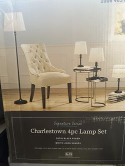 4pc lamp set