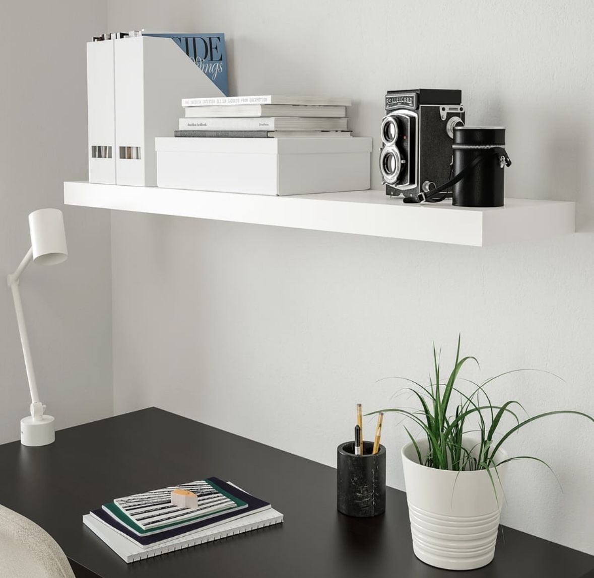Like New Floating Shelves (set Of 3)