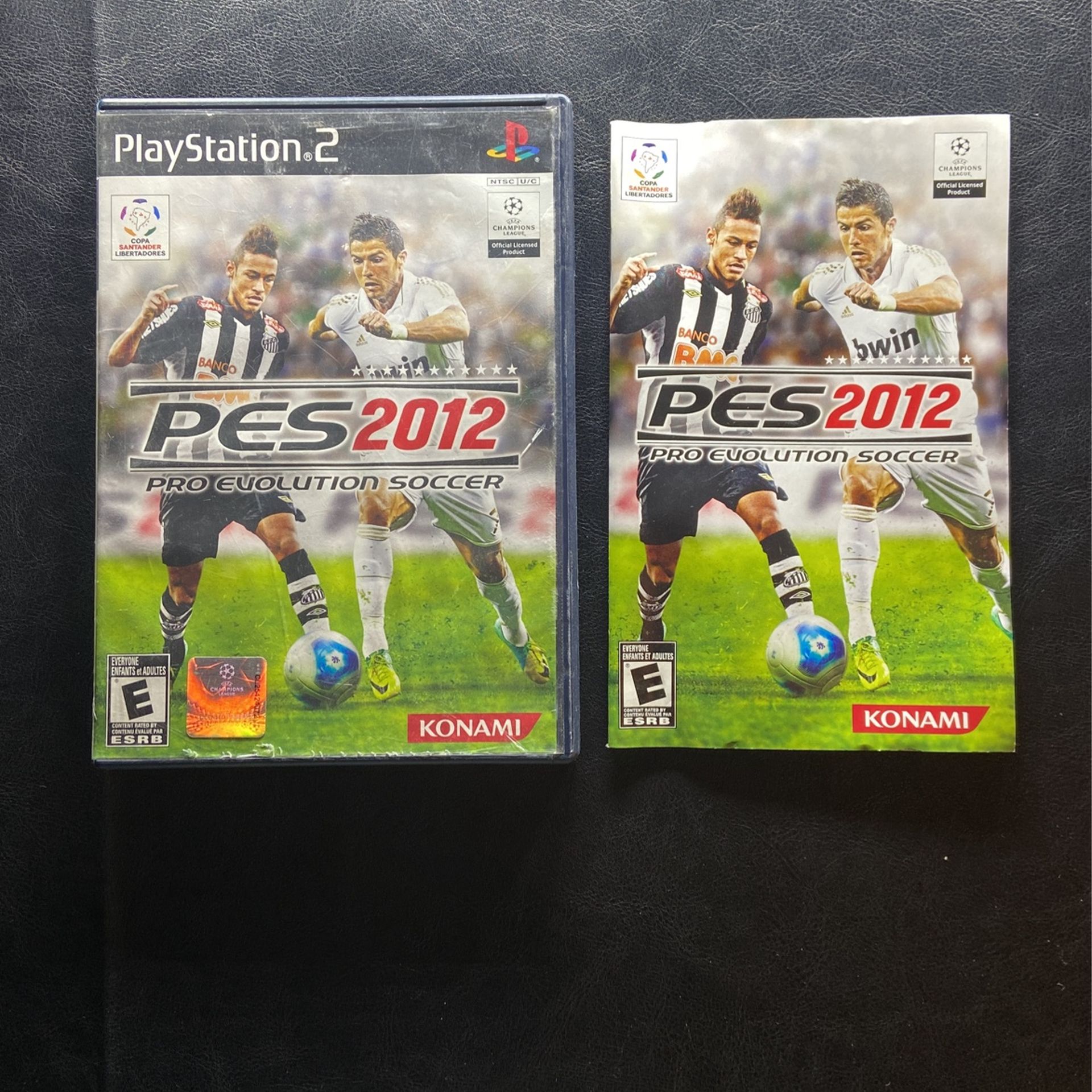 PES Pro Evolution Soccer 2012 PlayStation 2 PS2