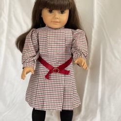 Parking ton American girl doll With Trunk And Accessories