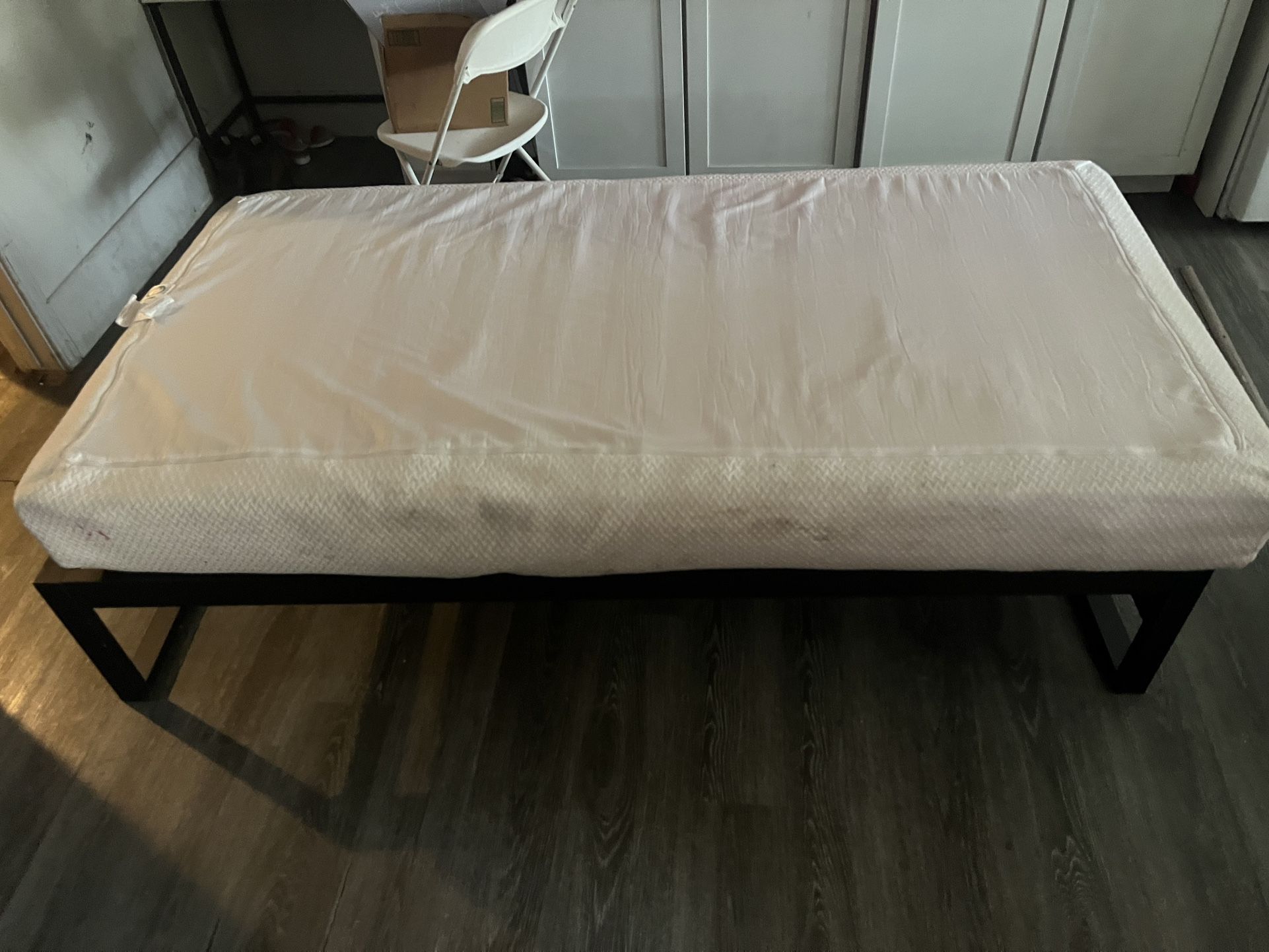 Twin Bed With Mattress And Frame
