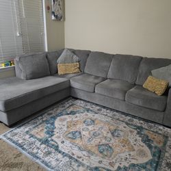 L Shape Fabric Sofa