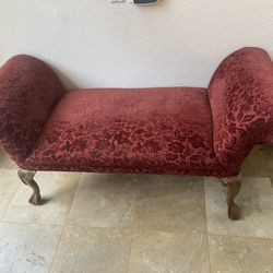 Red Vintage Couch