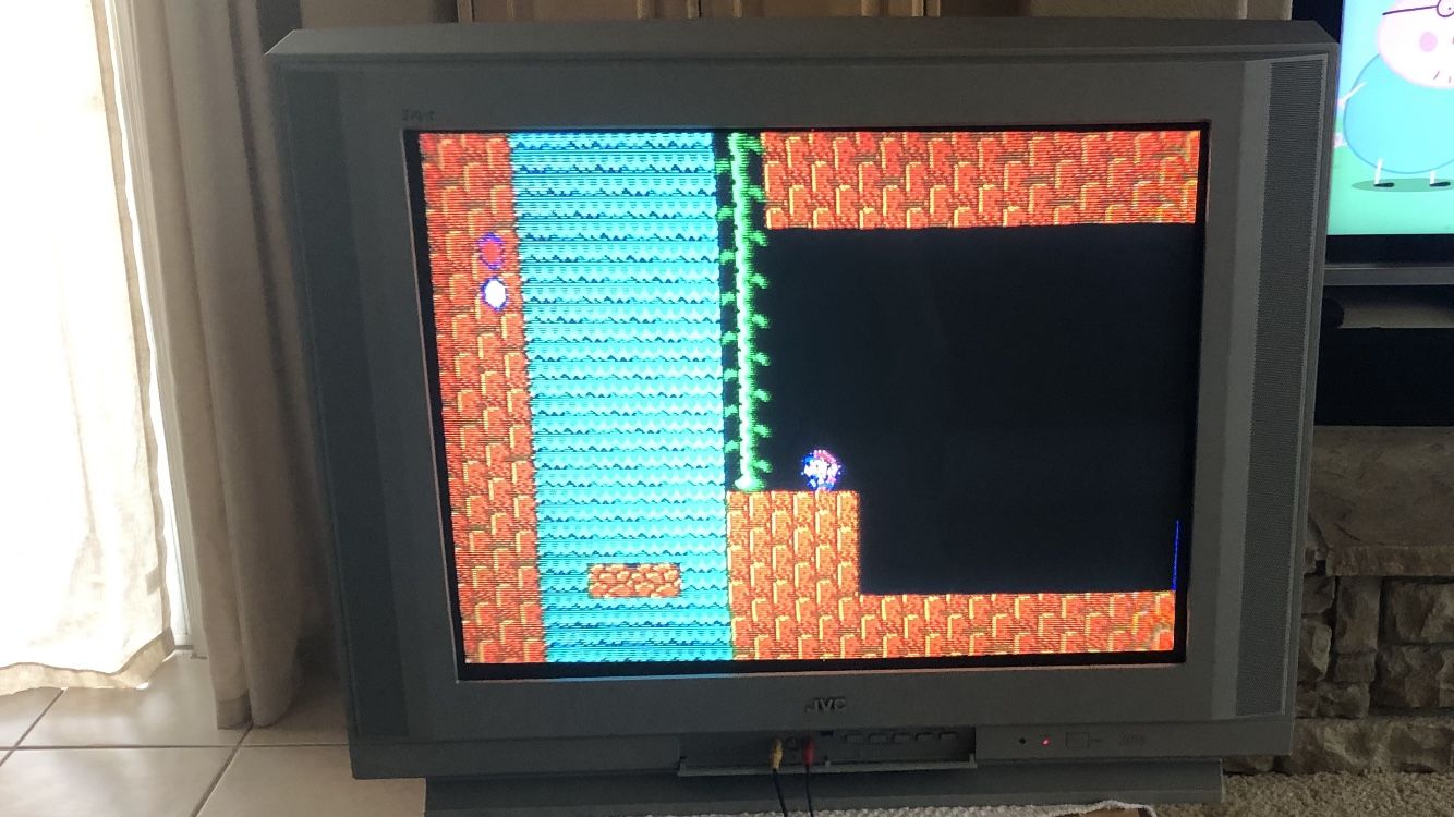 JVC i’Art 32” CRT Retro Gaming TV - Model No. AV-32F703 w/ Component Video - Great Picture Quality