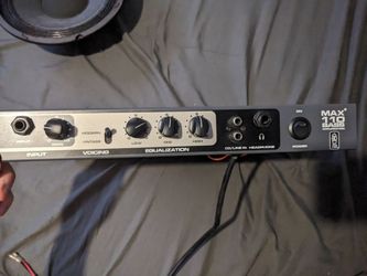 Pavey max 110 amplifier head and speaker