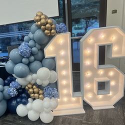 Marquee Letters And Numbers