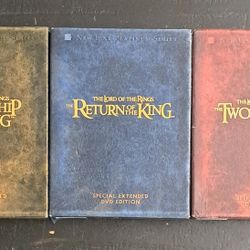 The Lord Of The Rings Trilogy Dvd Set