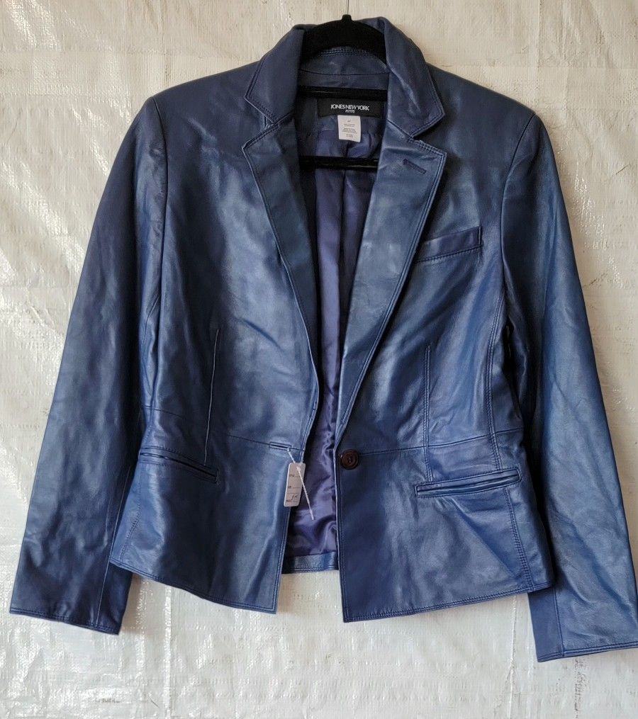 Jones New York Leather Jacket