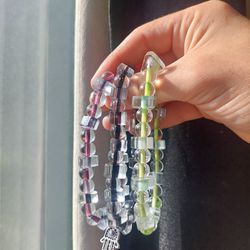Glass Bead Bracelets 
