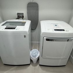 LG Washer And Electric Dryer 