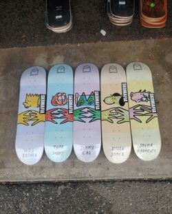 Skateboards Decks SK8MAFIA Lb X Sm RARE DECKS