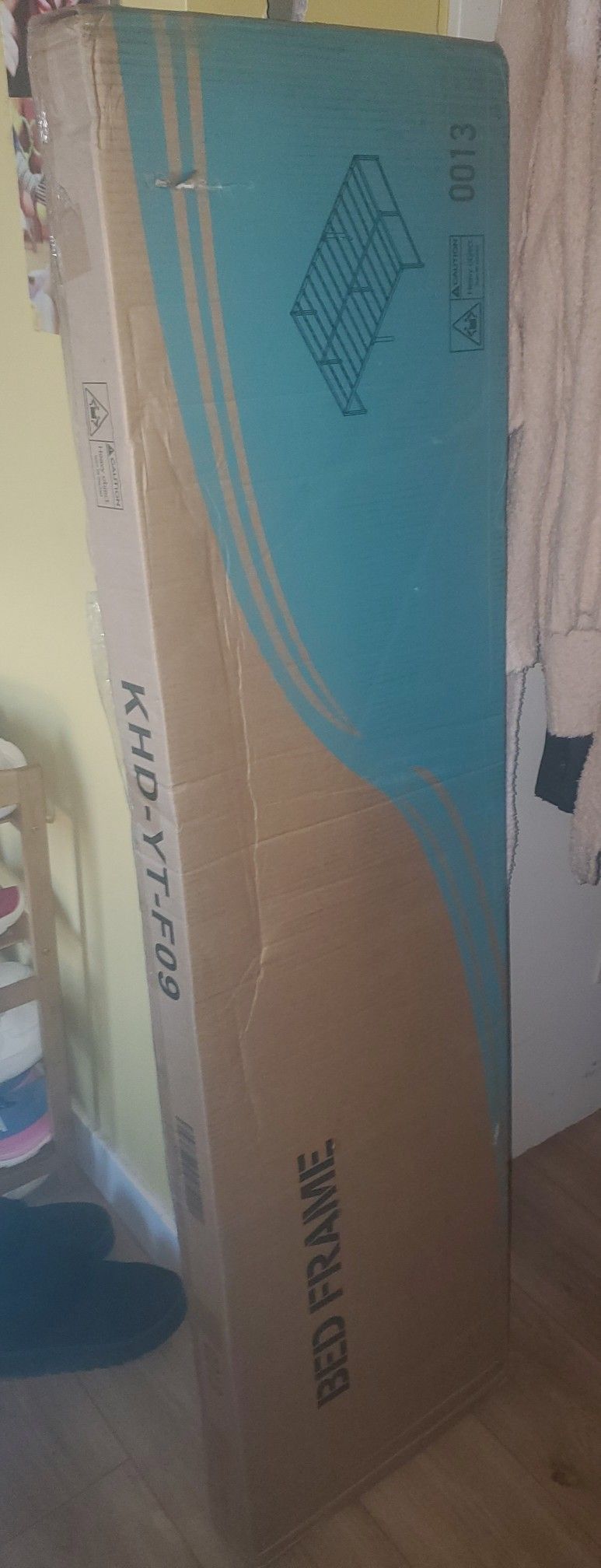 Full Size Bed Frame NEW IN BOX NEVER OPENED