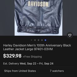 Harley Davidson Leather Jacket 